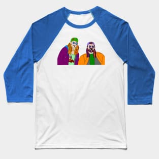 Jay and Silent Bob Ragdolls Baseball T-Shirt